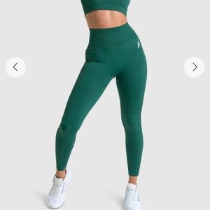 Doyoueven Impact Seamless Leggings Bundle Green and Jet Black